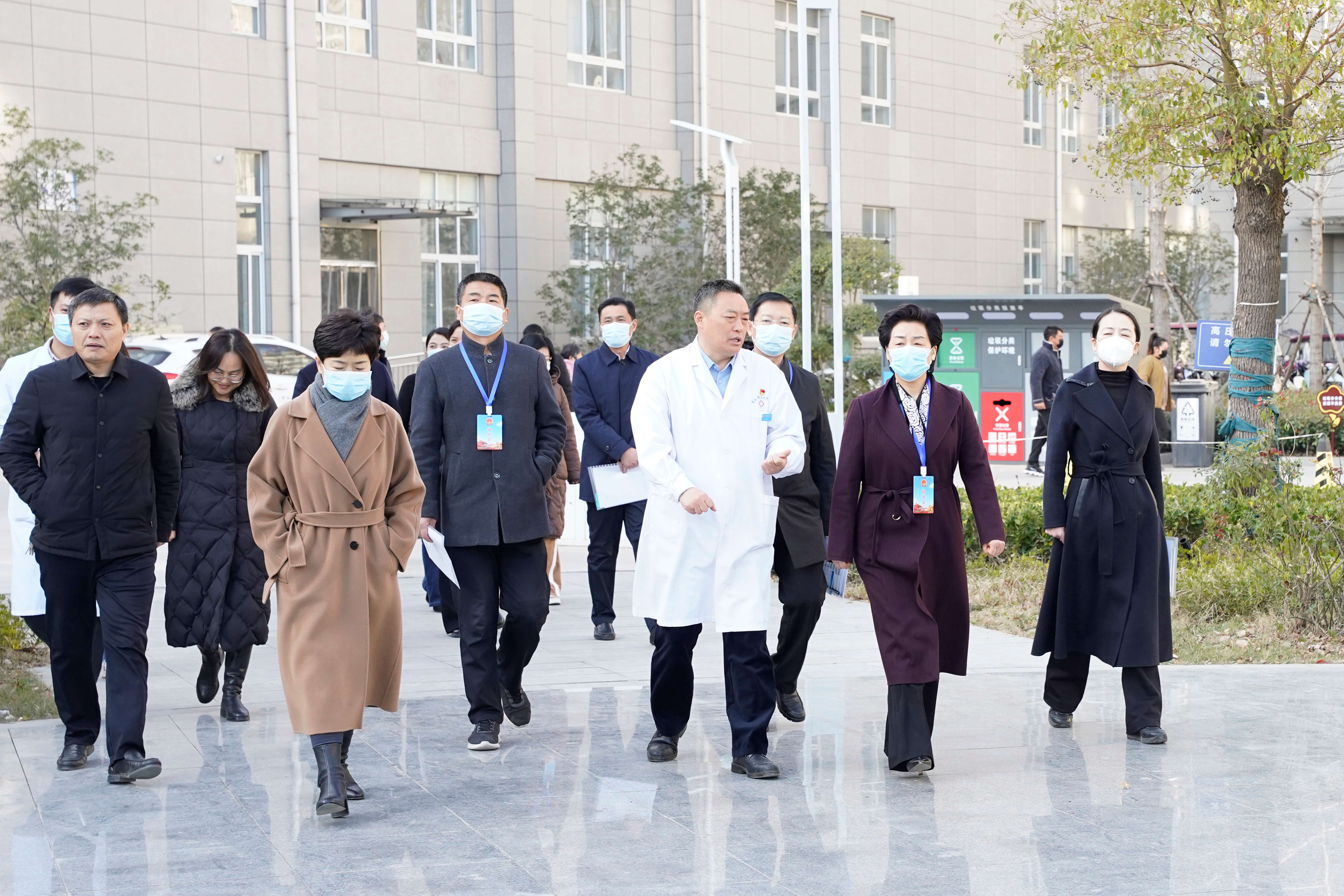 商丘市人大常委会领导莅临我院调研、指导